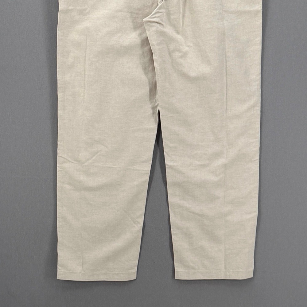 OUTERKNOWN Station Jumpsuit Womens Small Natural Beige Linen Cotton Utility NEW - Picture 8 of 16